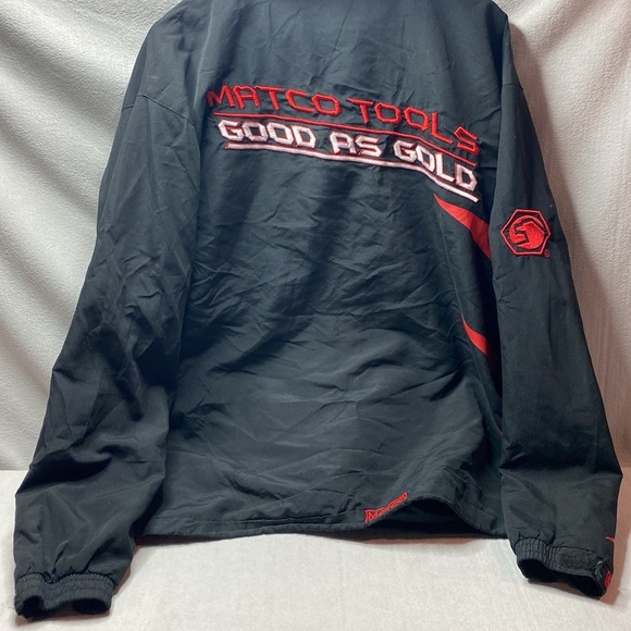 Matco Tools black and red full zip lightweight jacket size extra large - Picture 5 of 5